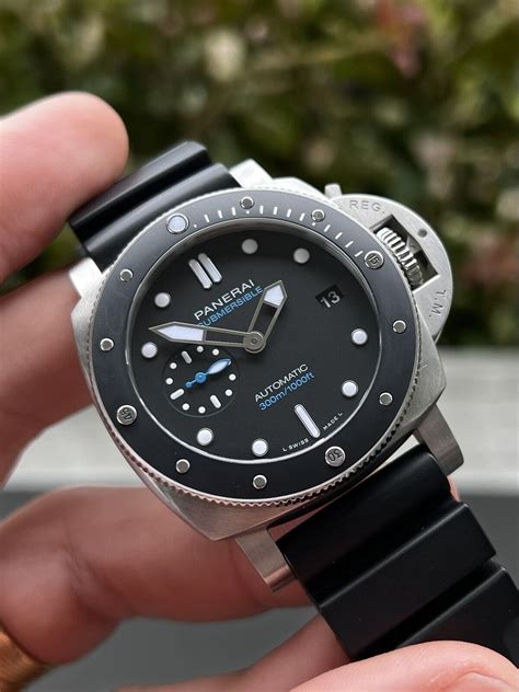 panerai submersible celebs|panerai submersible 42mm price.